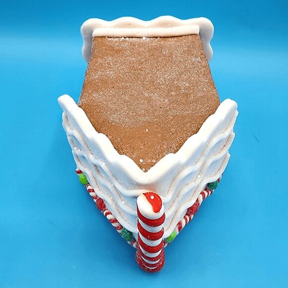 Gingerbread House Faux Cookie Candy Canes Gingerbread Man Cupcake Fake Bake Deco - Picture 7 of 8